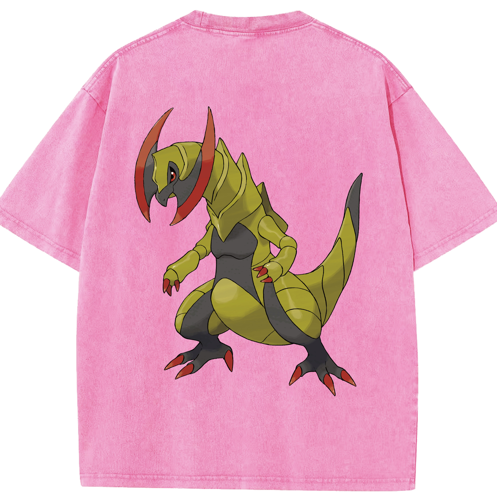 （画像用） ポケットモンスター Pokémon 綿100% ヴィンテージ風 半袖Tシャツ（背面プリント）